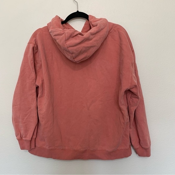 Basin + range women’s garment wash terry cloth oversized slouchy hoodie L large - Picture 3 of 3